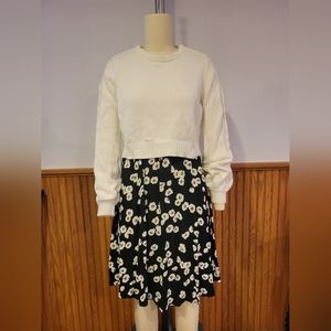 Seraphine Maternity and Nursing Sweater Dress